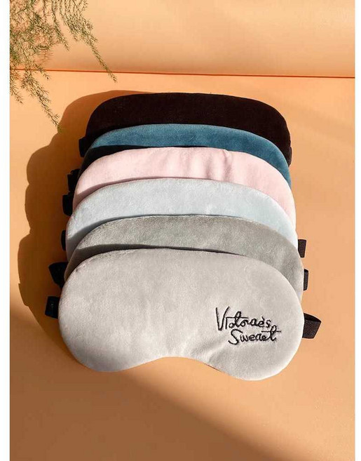 아이스/온열 겸용 눈찜질 안대 학생용 피로회복 숙면용품, 1개, 장난꾸러기쥐회색+아이스팩