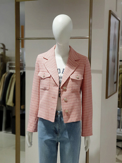 에꼴드파리 에꼴드파리 (미센스) 플랩 포켓 트위드 재킷 188MB52JKM188Z (P003784979)