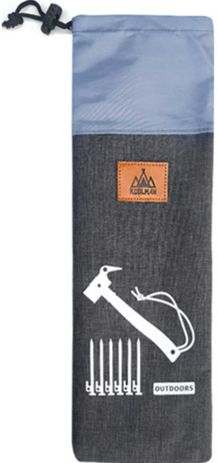 캠핑공구파우치 캠핑 팩 파우치 가방(중형) 팩파우치 캠핑가방 팩케이스 캠핑공구케이스 캠핑공구파우치, 단조팩 파우치 30cm  - 그레이, 1개