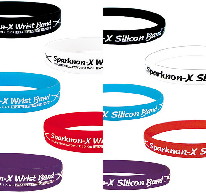 스파크논 정전기 방지 팔찌 종합 2종 밴드 실리콘밴드 8mm 리스트밴드 12mm Sparknon-x, 실리콘밴드 8mm여성용, 레드
