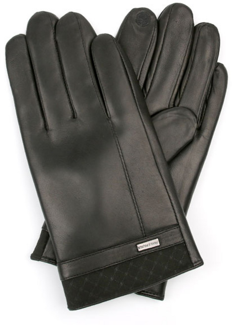 아놀드파마 남성 불박패턴 양가죽 터치장갑 APM-2104