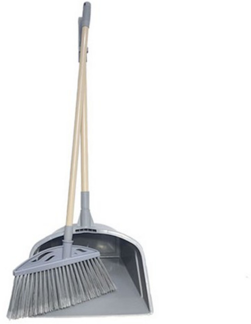 월드크린 코코 빗자루 쓰레받기 세트, 1세트