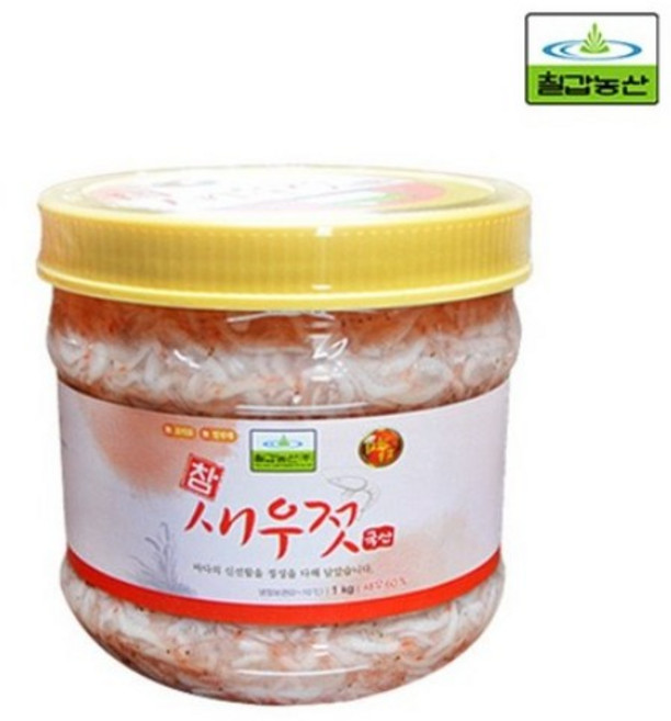 칠갑농산 참새우젓, 1kg, 6개