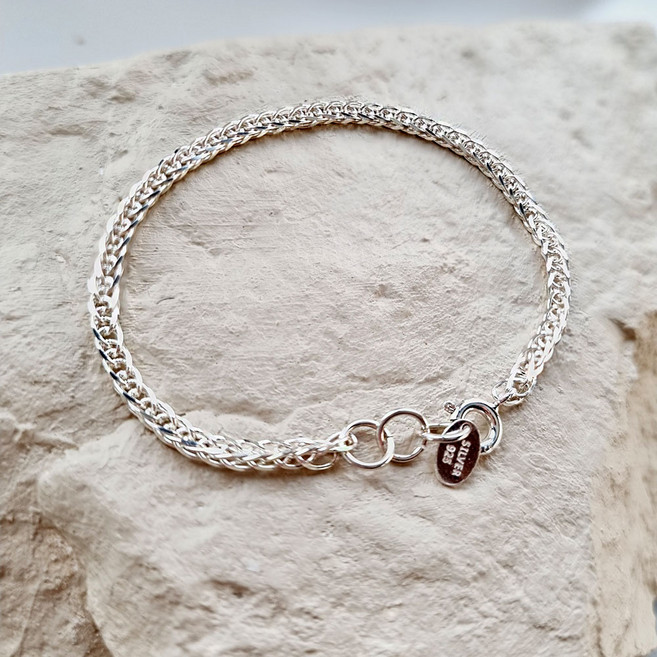 남여 공용 스피카체인 은팔찌(실버925)