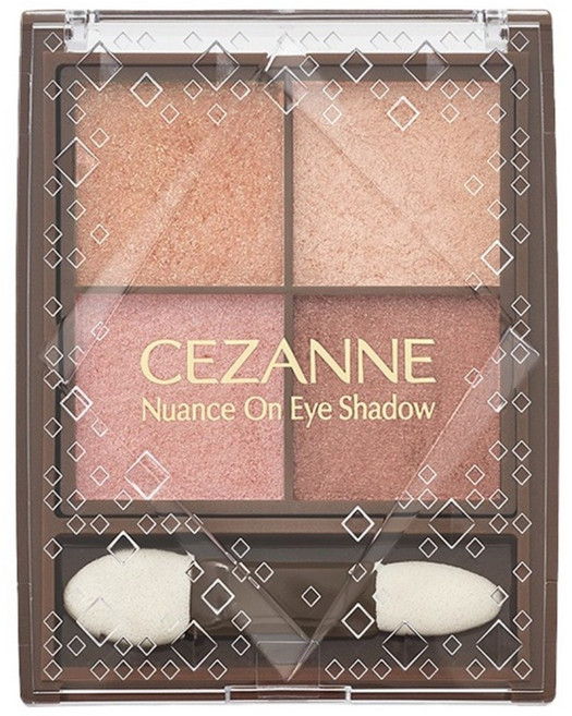 세잔느 뉘앙스 온 아이섀도우, 01 웜코랄, 1개