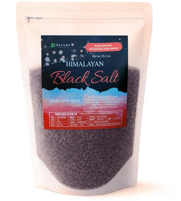 히말라야 유황 온천 소금 미네랄 스파 솔트 굵은입자, 1개, 1kg - 쿠팡