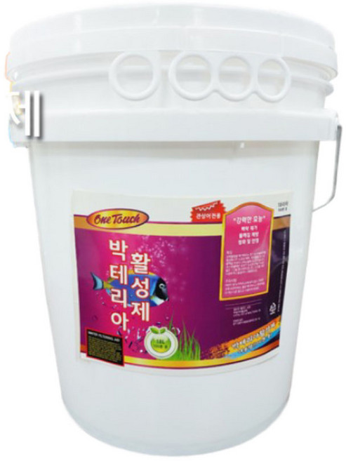 원터치 박테리아활성제 18리터 대용량/100톤용/수족관, 18L