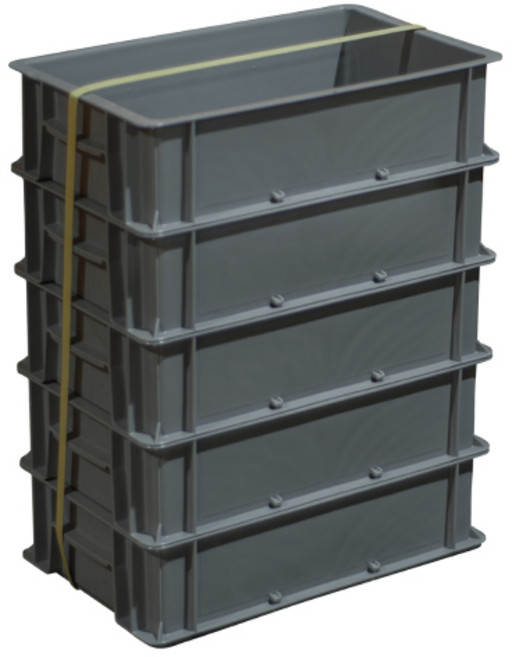 공룡플라스틱 플라스틱박스 공구 보관 수납 용기 컨테이너 콘티 부품상자 공구상자1호 5개