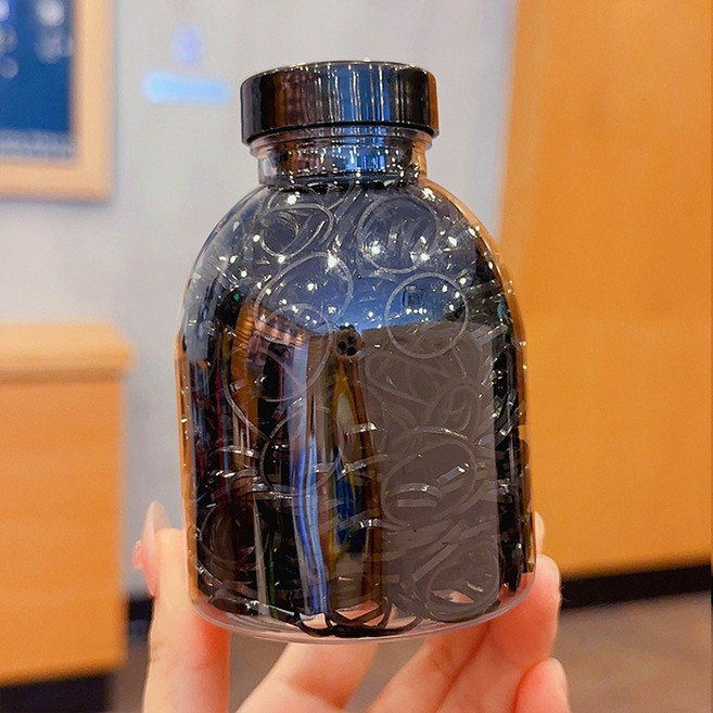 예삐스토어 1000p 대용량 컬러 머리 고무줄 헤어끈 탄력 데일리 여아 머리끈