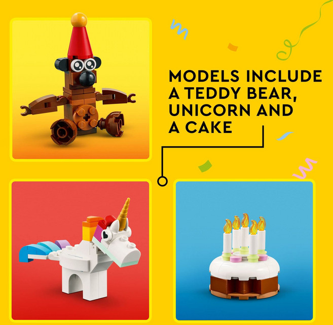 [﻿2023 아이디어 컬렉션] LEGO 레고 클래식 크리에이티브 파티 블럭 박스 11029 조립 키트 학습 창의적 미니 조립 장난감 12개 세트 (900Pcs), 1개