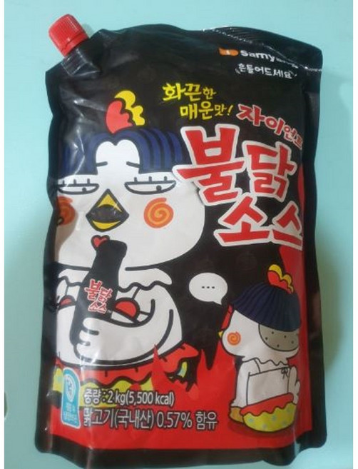 삼양 불닭소스, 2kg, 9개