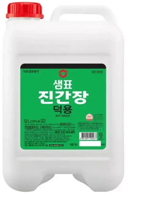 샘표 진간장 덕용12L X 1통 말통간장, 12L, 1개