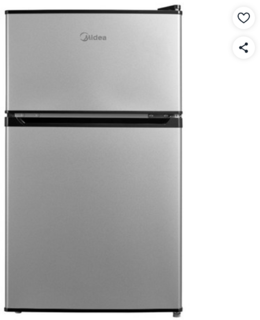 마이디어 냉장고 87L, (정식출고)MdRT134FGO01/마이디어냉장