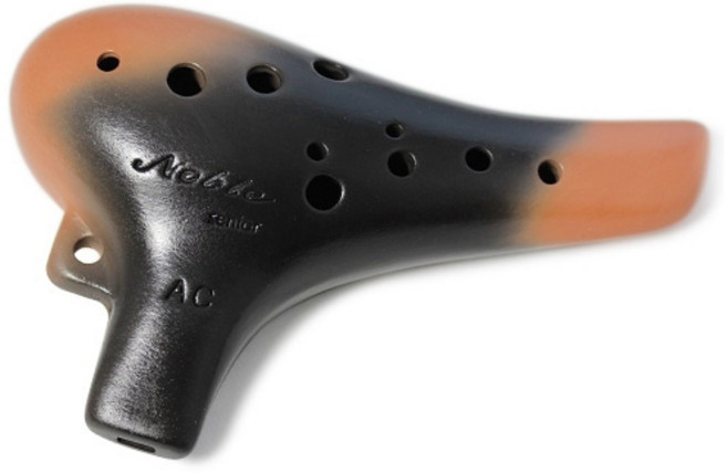 노블오카리나 도자기 알토C 시니어(그라데이션), 1개, 그라데이션