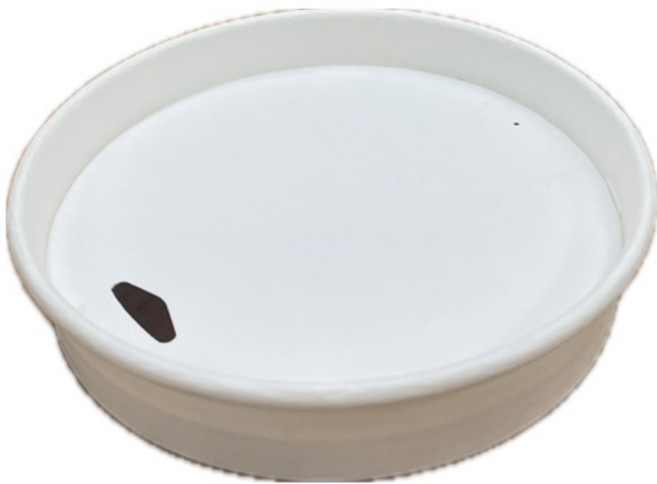 더컵 8온스 10온스 12온스 13온스 16온스 용 무인쇄 종이컵 종이뚜껑 500개, 1세트, 10/13온스 종이뚜껑