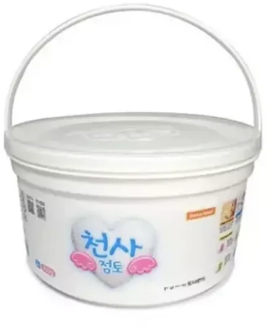 도너랜드 천사점토 벌크 350g 클레이 흰색