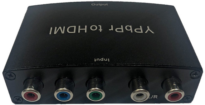 色差端子 YPbPr 轉 HDMI 轉換器 影音轉接器 高畫質, 1個, 50-504-01
