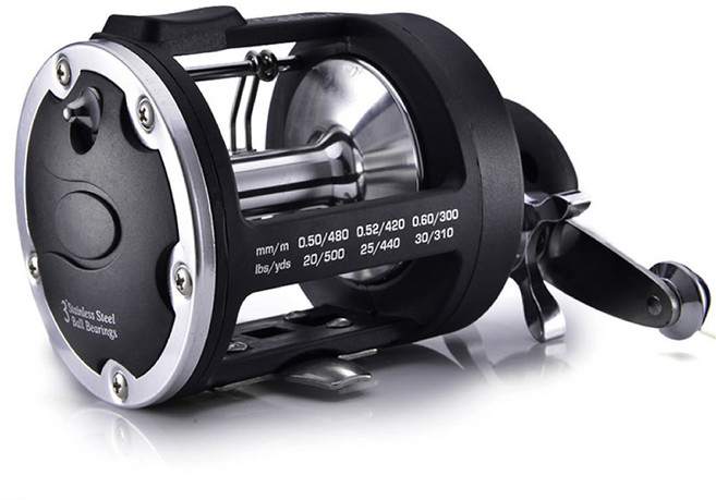 LIZARD 파워릴링 파워드랙 선상 장구통릴 참돔 문어 우럭, TSSD3000 오른손핸들, 블랙