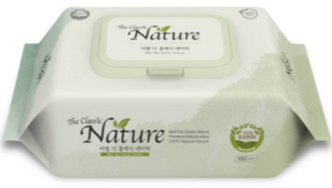 미엘 더 클래식 네이처 저자극 레이온100% 엠보싱 100장 60평량 캡형, 10세트, 1세트