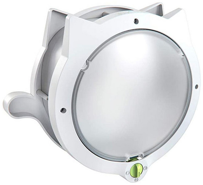 고양이 방묘창 방묘문 방문 펫도어 현관 방묘문 개문, A. 하얀색, 1개