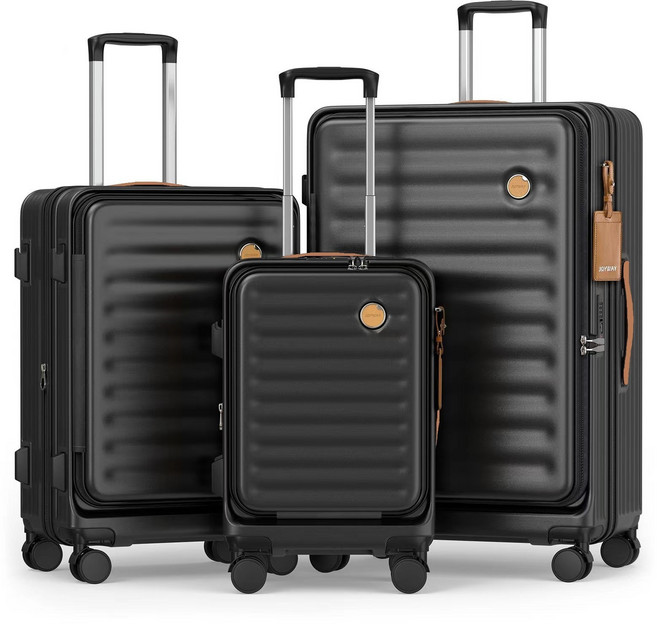 箱旅世界 EZ-OPEN上開式擴充行李箱