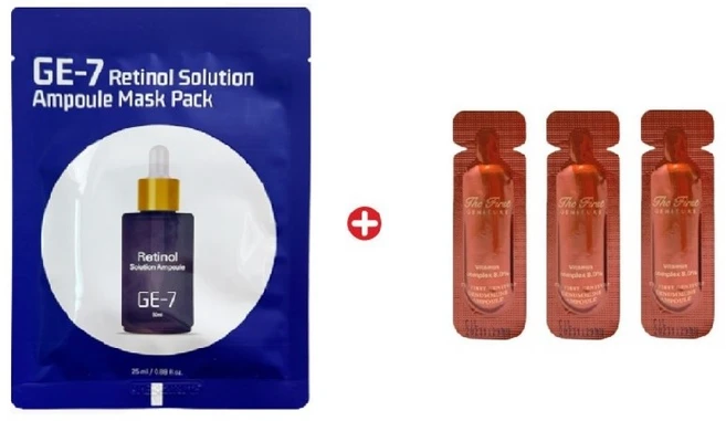 레티놀 마스크/더 퍼스트 제너츄어 제뉴뮨 앰플 50매, 1g, 50개 - 쿠팡