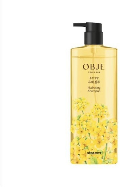 오가니스트 오브제 수분영양 유채 샴푸 700ml, 1개