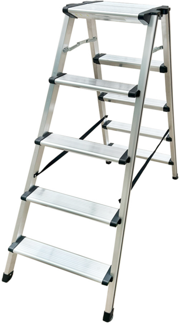 아이지 접이식 안전 발판 사다리 A형 알루미늄 가정용 광폭, 1개