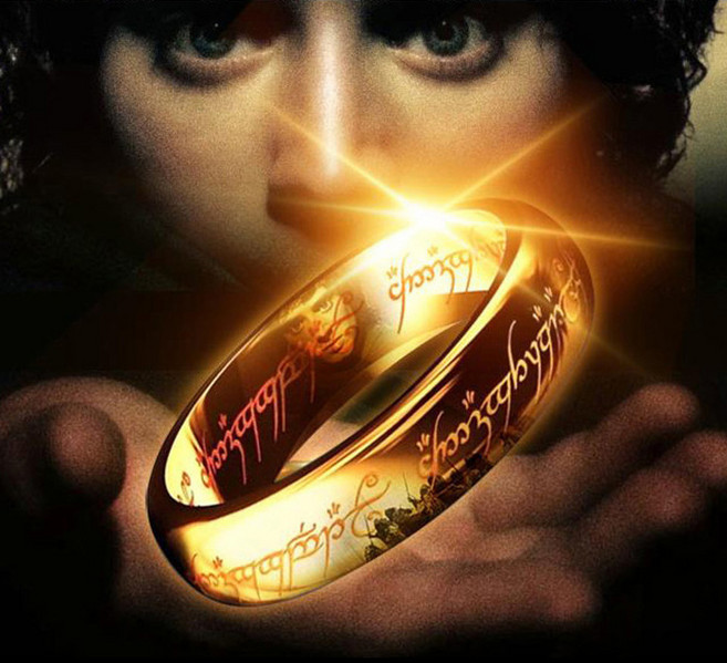 베스틸 정품 텅스텐 반지의제왕 절대반지 (TSR107)