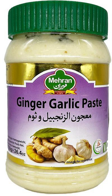 요리치트키 메흐란 대용량 진저갈릭 페이스트 간편 다진마늘생강 양념 소스, 3개, 750g