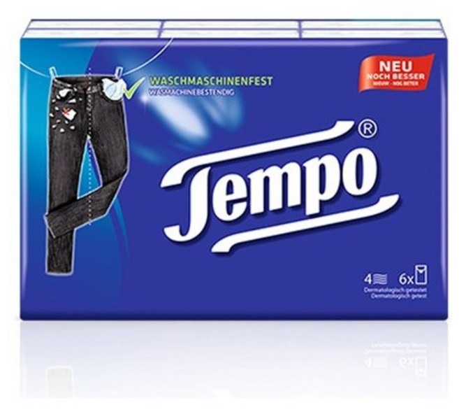 템포 프리미엄 행키티슈 4겹 독일 직수입, 10매, 100개