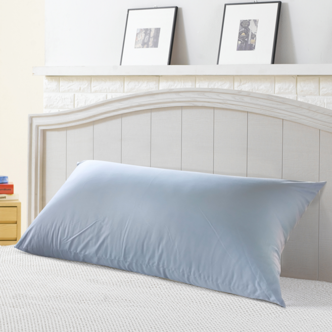 네모라인 국내생산 스마일 등받이 침대 헤드 등 쿠션 커버 (솜 별도), 그레이, 1개