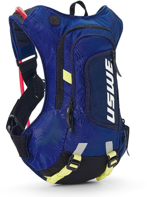 USWE Moto Hydro 12L 하이드레이션 팩 3.0L/100온스, 8L, 블랙 블루