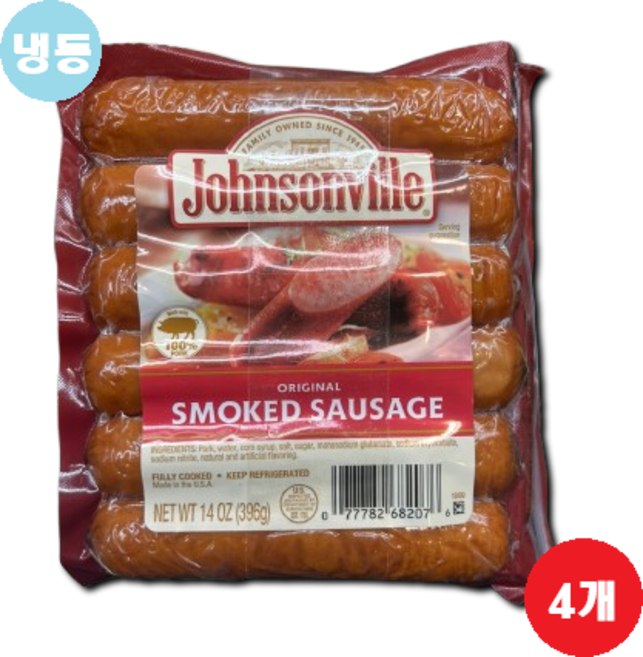 쟌슨빌 오리지날 스모크소시지 (360g), 793g, 2개