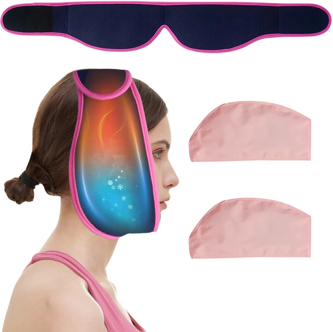 호밍사이 냉찜질 온찜질 턱 관절 붓기제거 팩 얼음팩 재사용 통증 얼음팩 쿨팩 쿨링패치, 1개 - 쿠팡