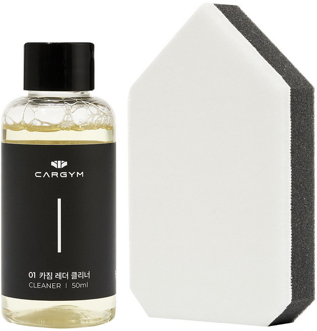 카짐 레더포스1 클리너 전문가용 가죽 시트 세정제, 2세트