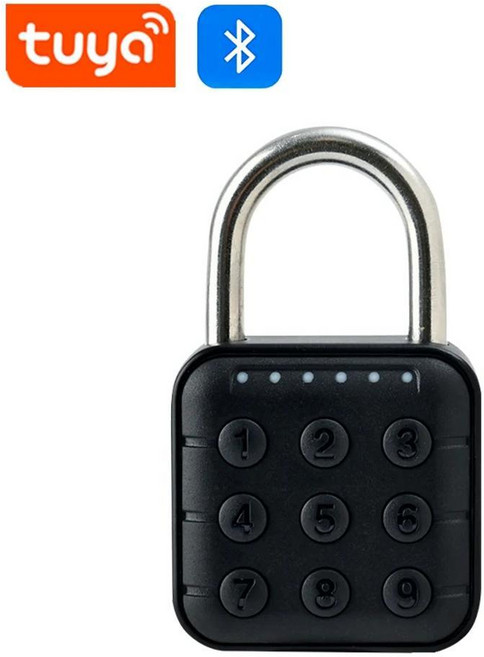 투야 스마트 지문 패드락 방수 캐비닛 로커 도난 방지 키리스 전자 디지코드 잠금장치, 1. Password SY13T, 1개