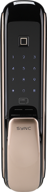 포유 솔리티 국산 SYNC SP 1000B 푸시풀 디지털 도어락 주키 지문인식 번호 카드키, 고객직접설치, 솔리티 SYNC SP-1000B 푸시풀 디자털 도어락