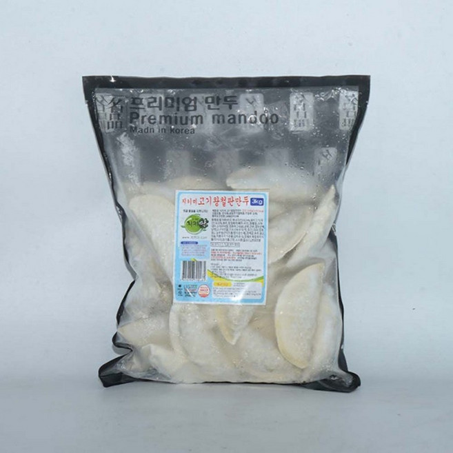 지키미 냉동 왕고기 철판만두 3KG 1개