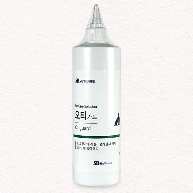 오티가드 500ml 반려동물 개 고양이 귀 세정제, 1개