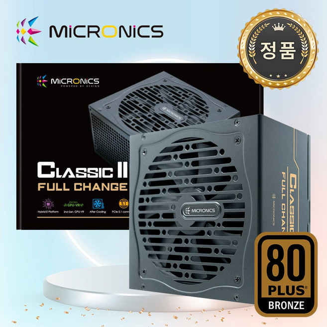 마이크로닉스 Classic 2 풀체인지 3.1 700W 80PLUS 230V EU, HP1-N700ST-E12S