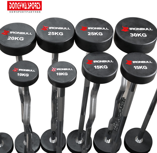 냄새 없는 아이언불 TPU 고정식바벨 [동화스포츠 공식 제품], 1개, 25kg