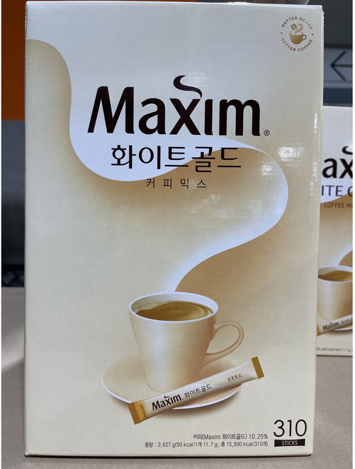 맥심 화이트골드 커피믹스, 11.8g, 310개입, 1개