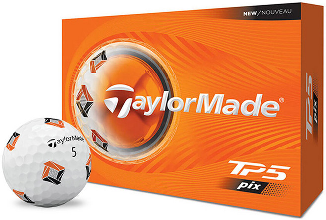 테일러메이드 2026 TP5 PIX TP5x PIX 골프볼 5피스, TP5 PIX(화이트), 12개입, 1개