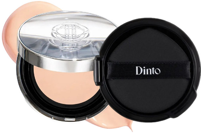 Dinto 濾鏡光耀氣墊粉餅, 942自然透亮 補充芯, 1個