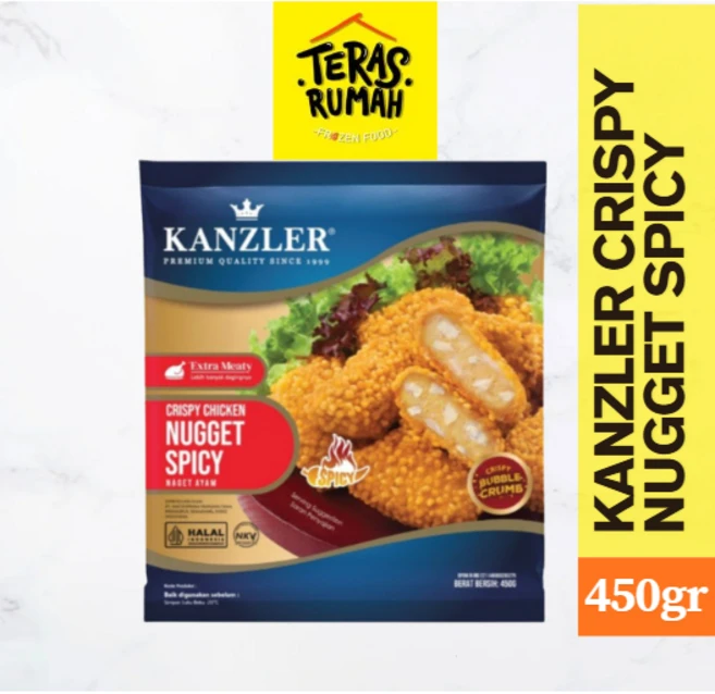 (260109-02) kanzler crispy chicken nugget spicy 450gr, crispychicken nugget spicy, 450g, 1개 - 쿠팡