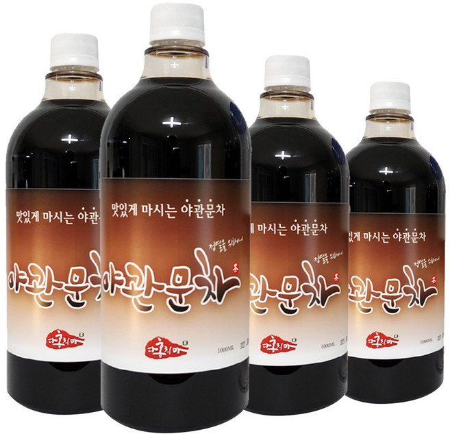 홍치마 대용량 야관문차 원액 고농축 엑기스 비수리 액상 1000ml 다홍치마, 1L, 4개