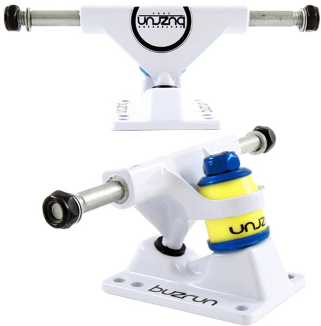 버즈런 크루져보드 트럭세트 22.5인치 27인치 사용품 앞/뒤 각1개 2개세트포장, 22.5인치용 트럭, 1개