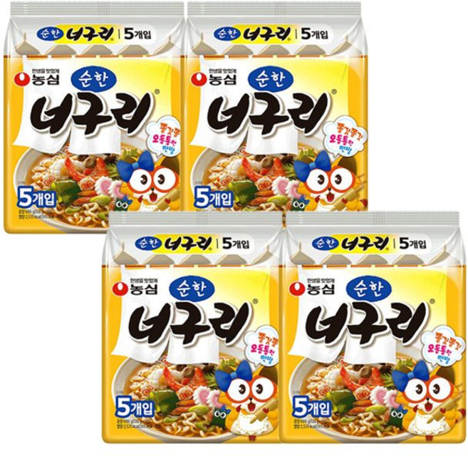 농심 순한 너구리