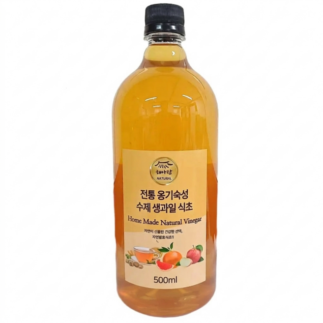 HAR 사과식초 자연발효 수제 식초, 2개, 1L